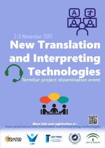 New Translation and Interpreting Technologies seminar